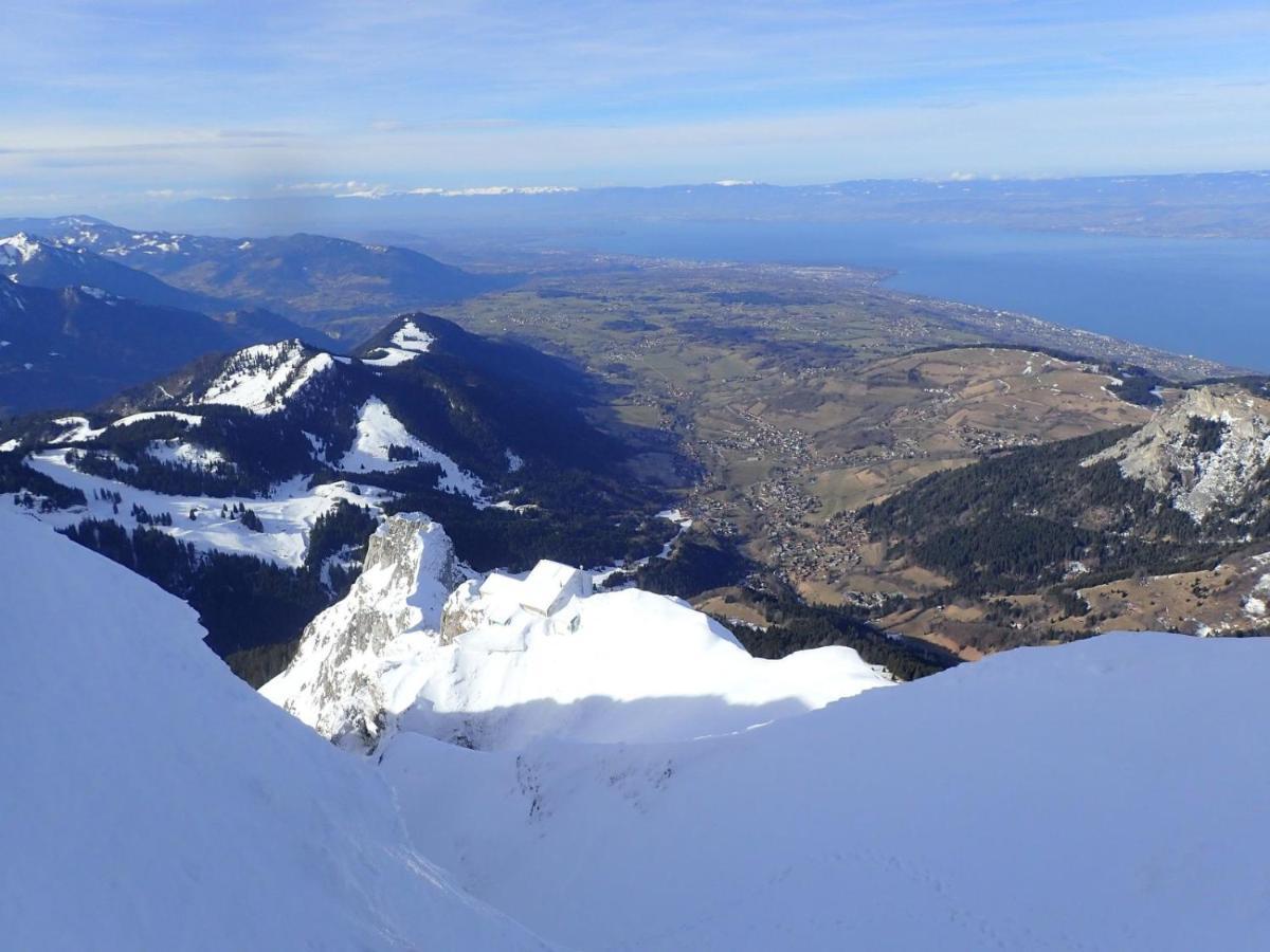 Le 211,Ski Et Randonnee, Lave Linge ,Parking Bernex Exteriér fotografie