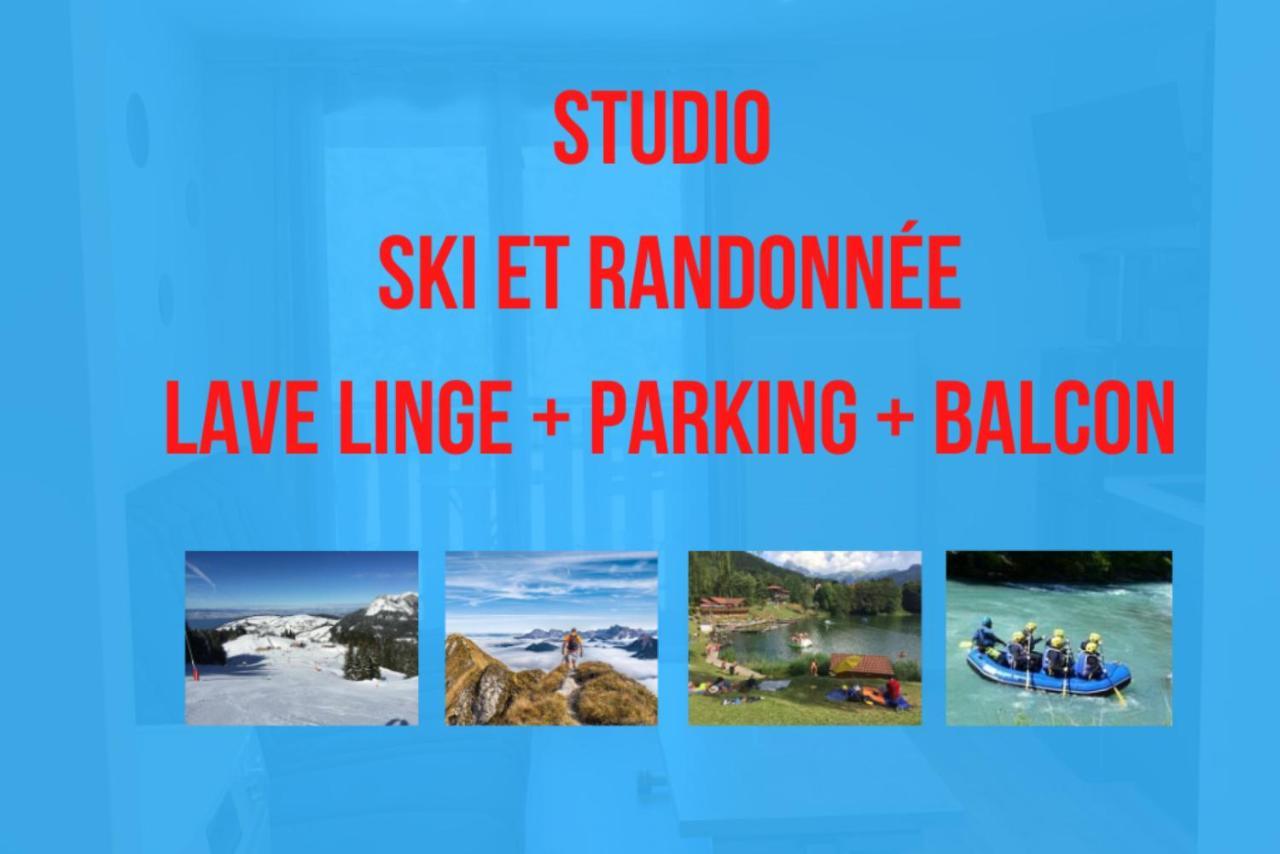 Le 211,Ski Et Randonnee, Lave Linge ,Parking Bernex Exteriér fotografie